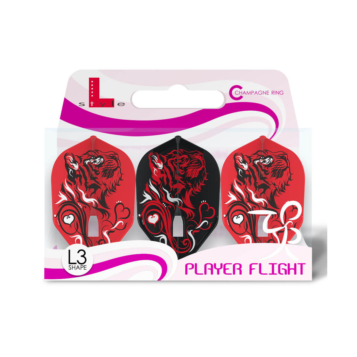 L -Style Signature Flights - Kasumi Sato V2 shape - Mix