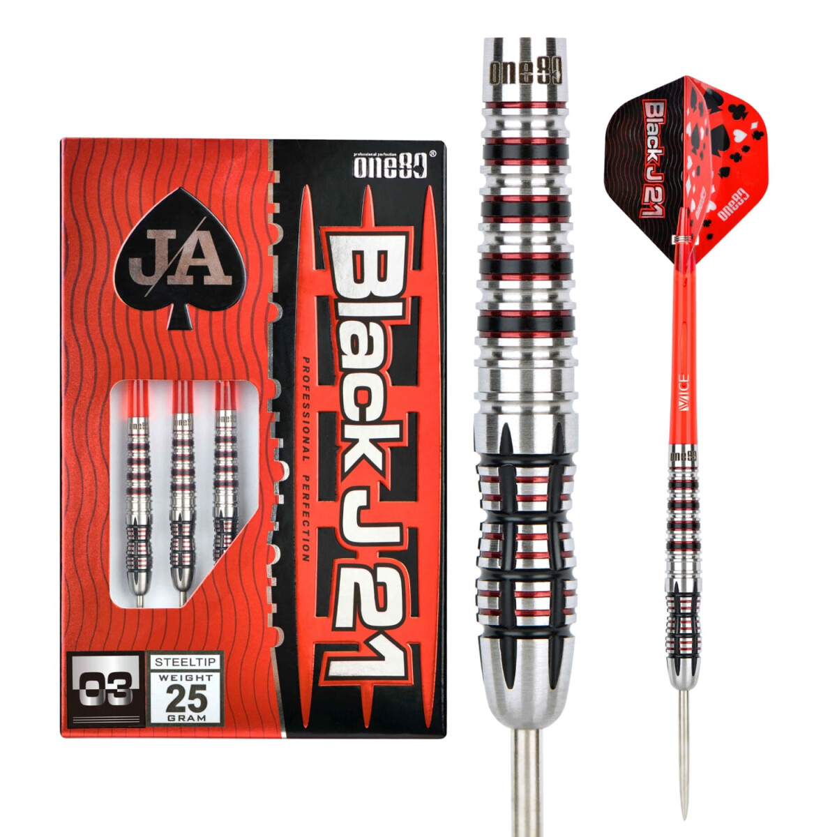 Back J 21 - 03 Steeltip 25g