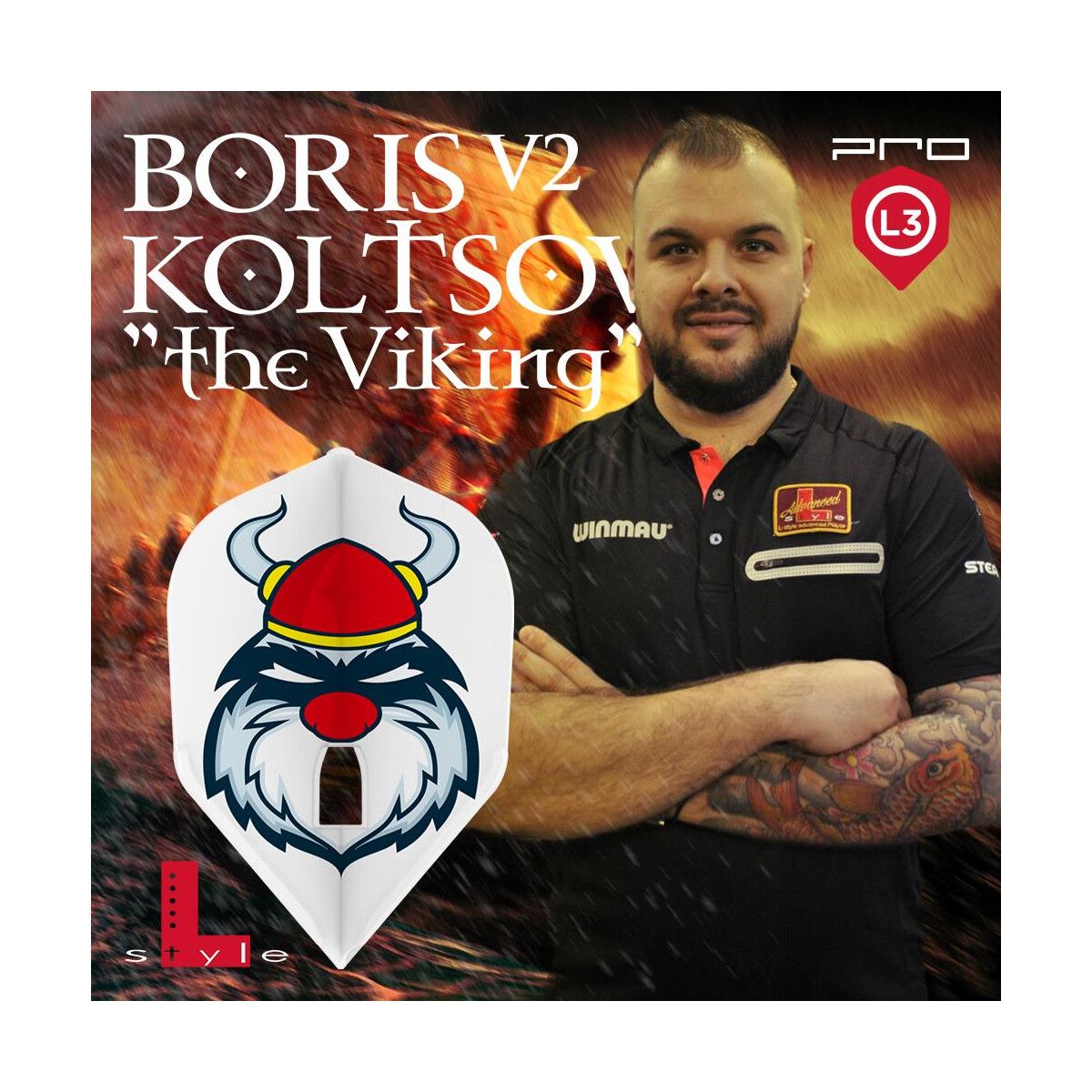 L -Style Signature Flights - Viking V2 - shape white