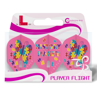 L -Style Signature Flights - Fallon Sherrock V2 - Std Pink