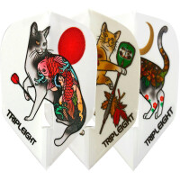 L -Style Signature Flights - Neko Tattoo - shape White