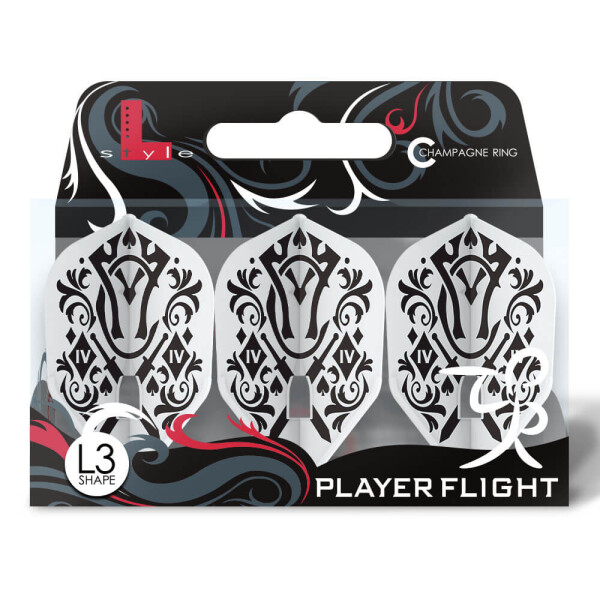 L -Style Signature Flights - Chino Masum v2 shape Clear White