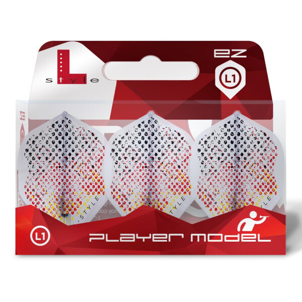L -Style Signature Flights - Gabriel Clemens V4 L1EZ - B Clear White