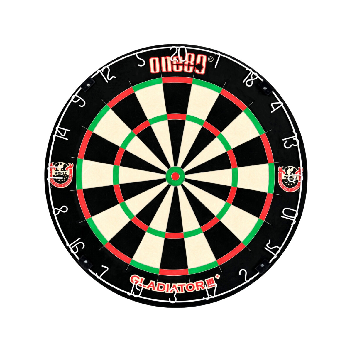 Gladiator III Plus Dartboard with WDF logo
