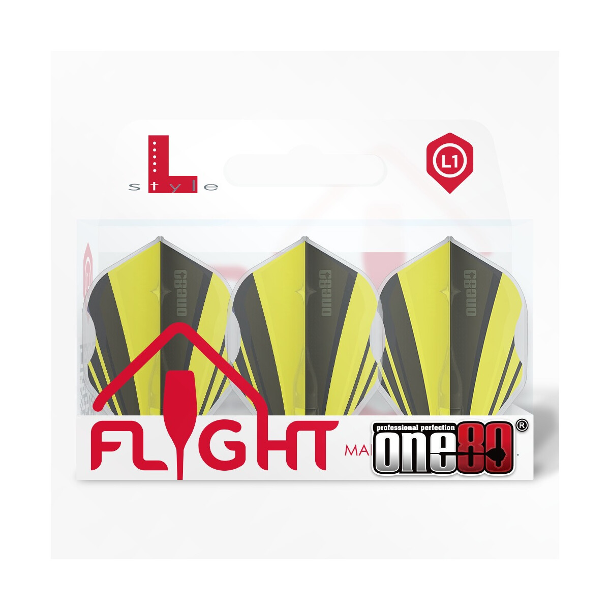One80 Dualite Flight (Champagne L1EZ) - Yellow