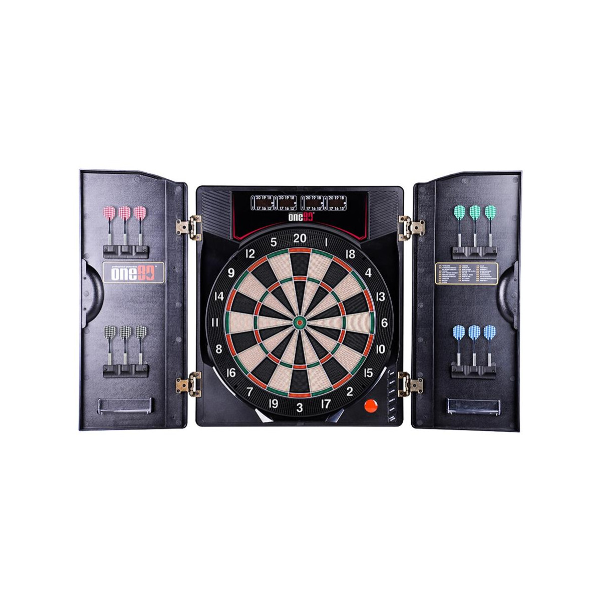 The Deluxe II Electronic Dartboard