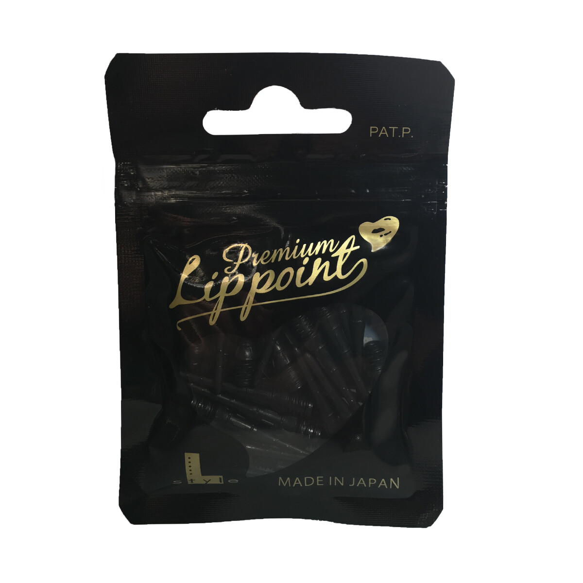L- Style Premium Lippoint - Black - 30pcs/Bag