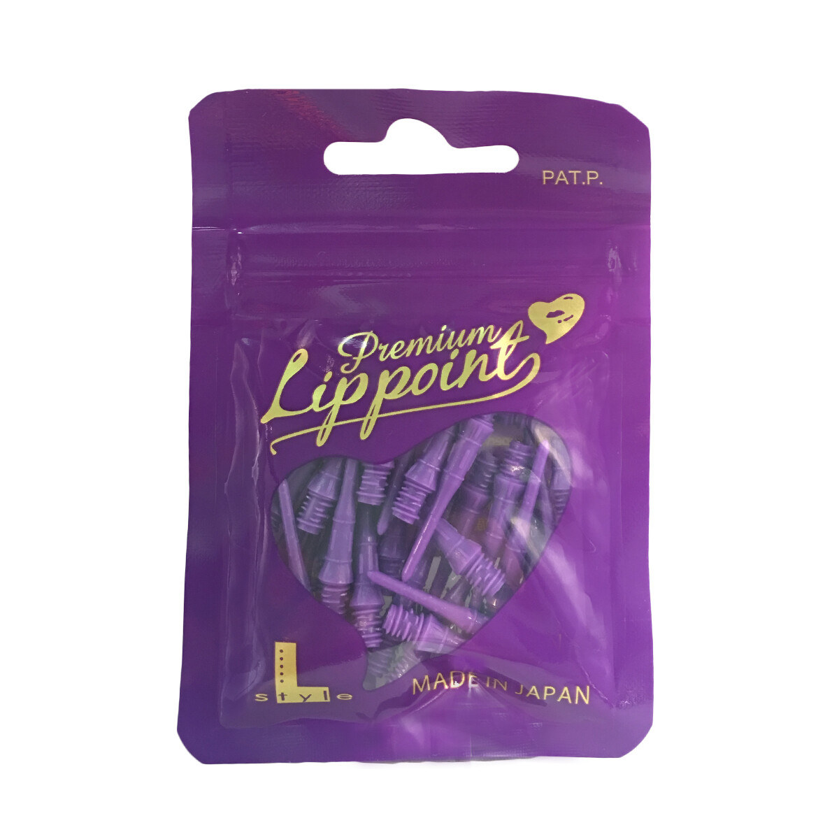 L- Style Premium Lippoint - Purple - 30pcs/Bag