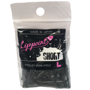 L- Style Lippoint Short - Black - 50pcs/Bag