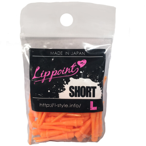 L- Style Lippoint Short - Orange - 50pcs/Bag