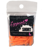 L- Style Lippoint Short - Orange - 50pcs/Bag