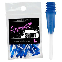 L- Style Short Lippoint - Two Tone - Dark Blue - 30pcs/Bag