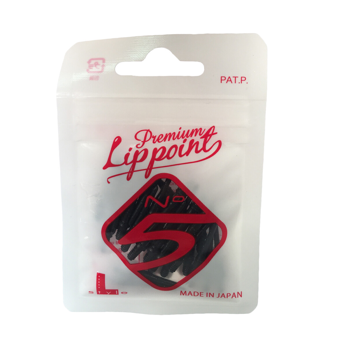 L- Style Premium Lippoint No.5 - Black- 30pcs/Bag