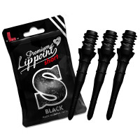 L- Style Short Premium Lippoint - Black - 30pcs/Bag