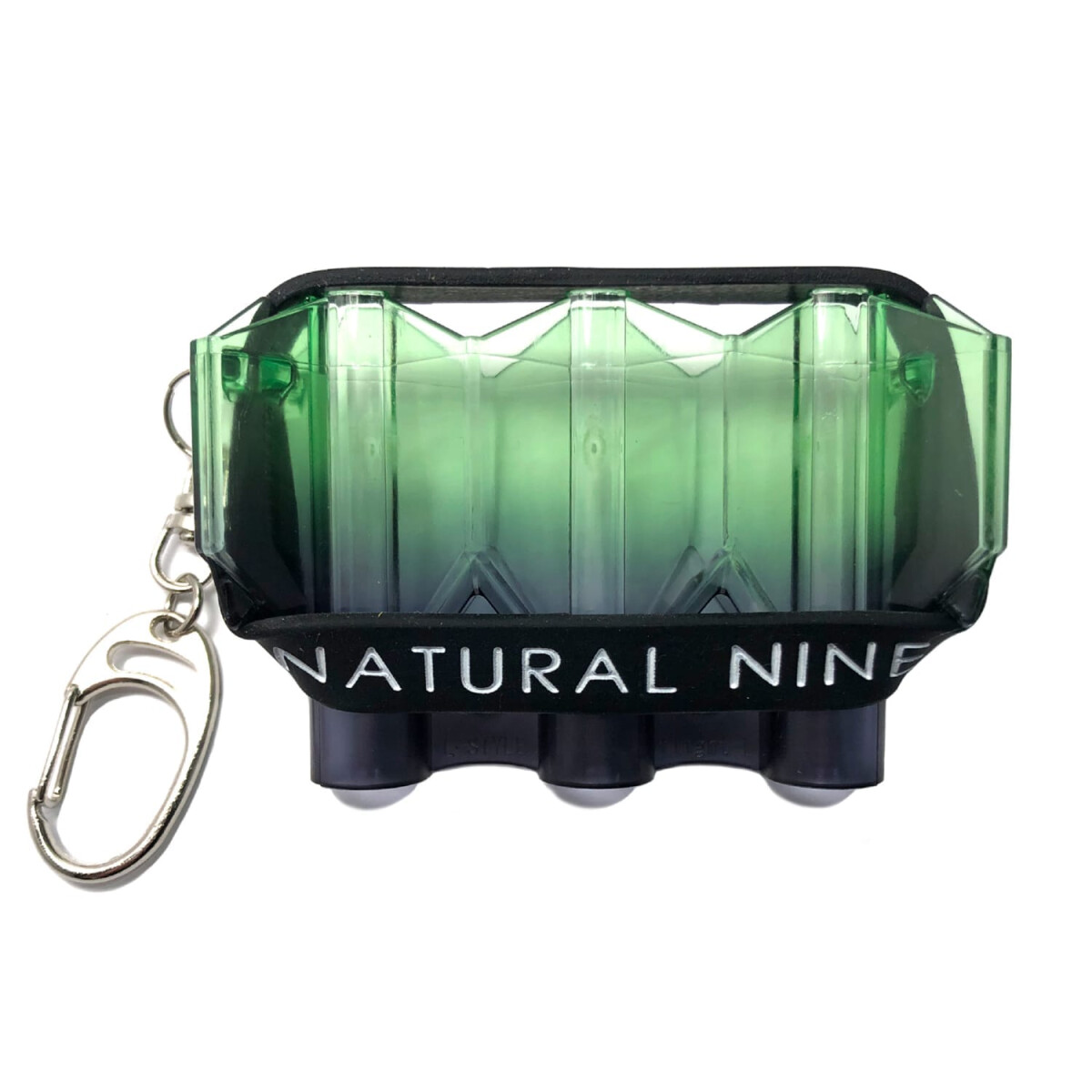L - Stlye N9 Krystal Flight Case Twin Color - Green/Black