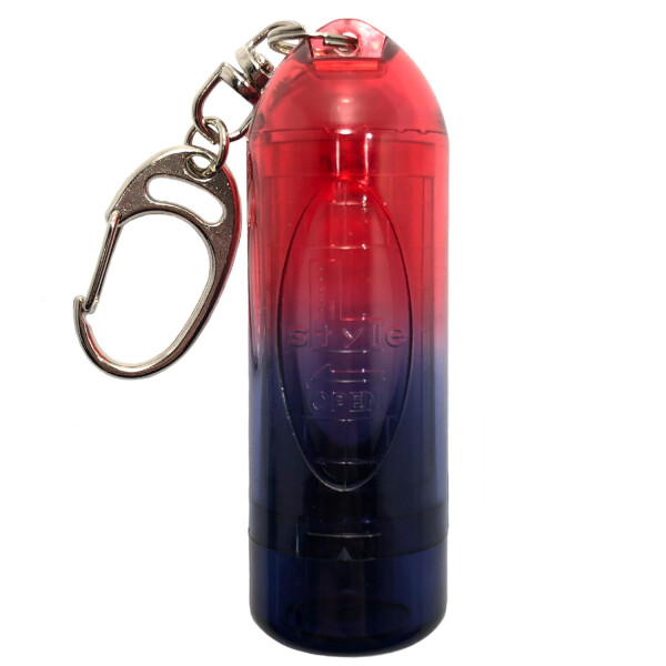 L - Stlye N9 Lipstock Twin Color - Red/Black