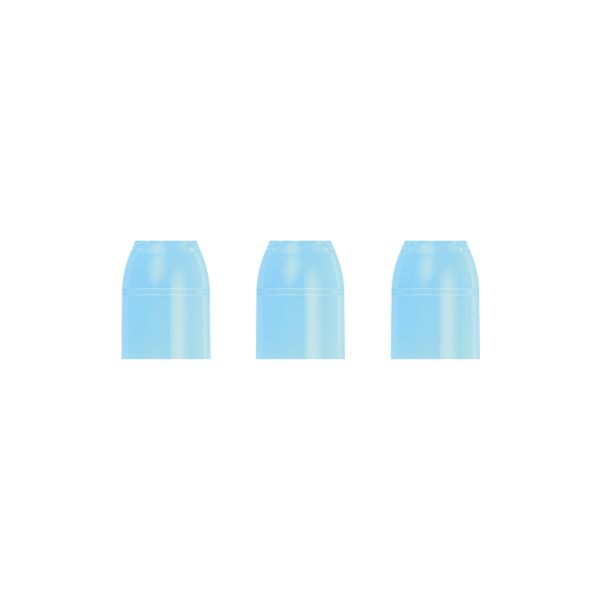 L-Style Champagne Ring Clear Blue- 6pcs/set