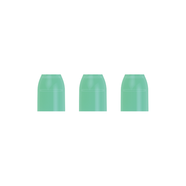 L-Style Champagne Ring Green- 6pcs/set