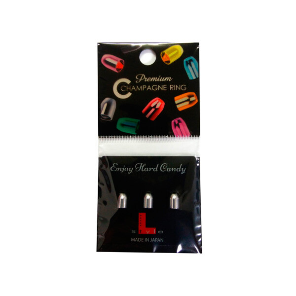 L-style Premium Champagne Ring Silver