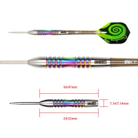 Chameleon Coral Steeltip 24g