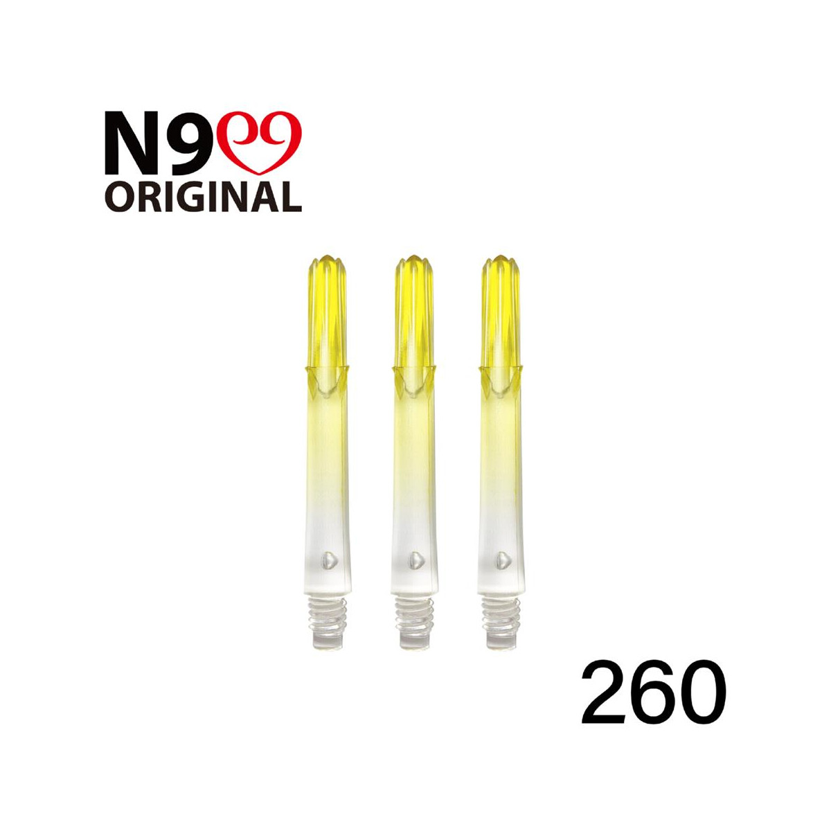 L-shaft Locked Straight N9 Gradient Lemon - 260