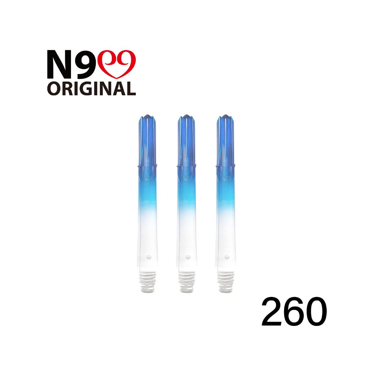 L-shaft Locked Straight N9 Gradient Ocean Blue - 260