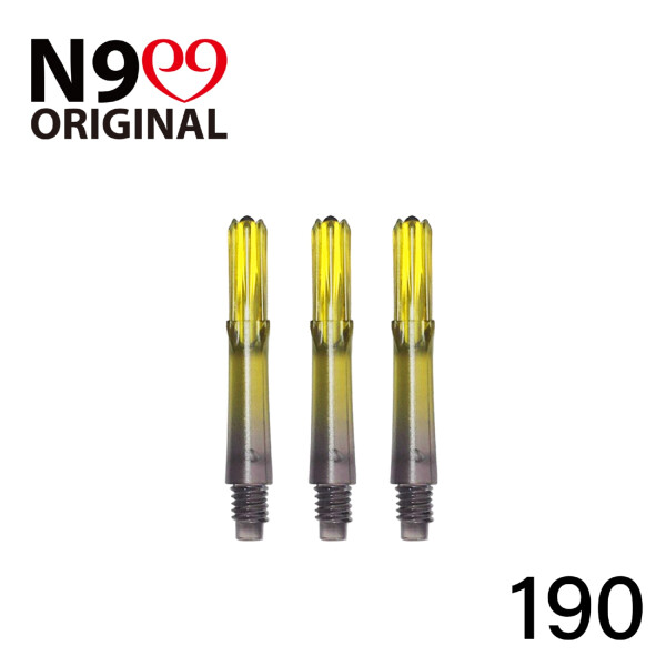 L-shaft Locked Straight N9 Gradient Black/Lemon - 190