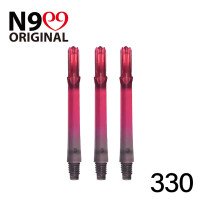 L-shaft Locked Straight N9 Gradient Black/Strawberry - 330