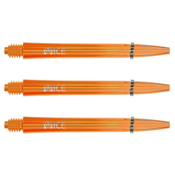 Vice Shafts Clear Orange 48mm (3pcs/Set)