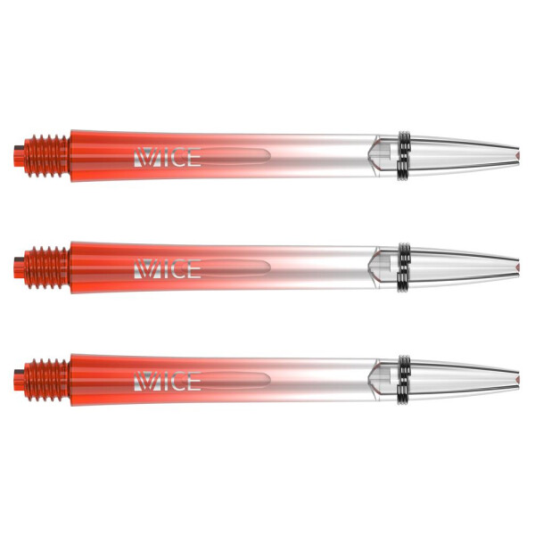 Vice Shafts Gradient Clear/ Red 48mm (3pcs/Set)