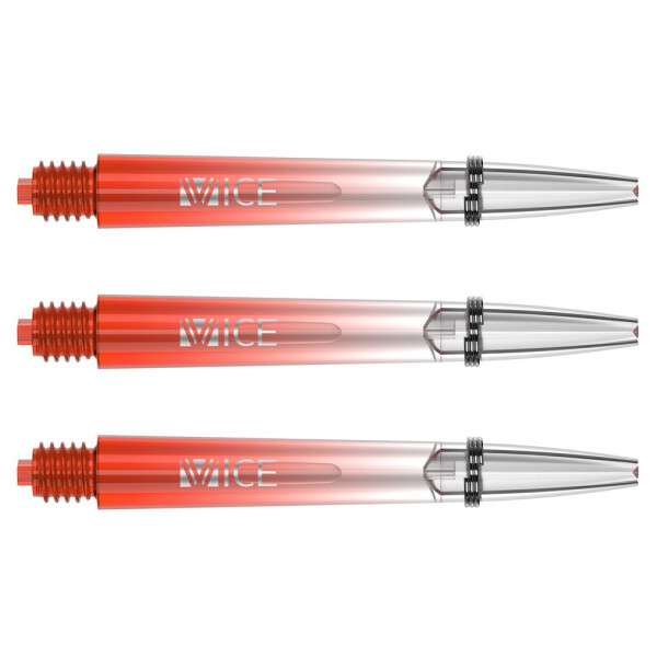 Vice Shafts Gradient Clear/ Red 41mm (3pcs/Set)