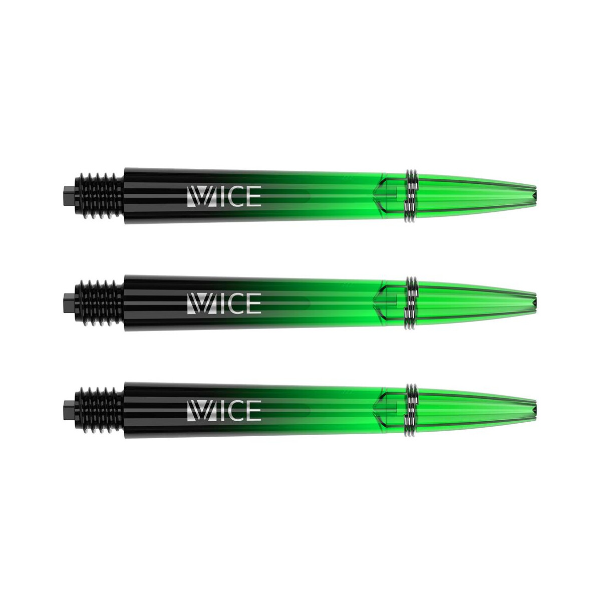 Vice Shafts-Black/Neongreen 41mm (3pcs/Set)
