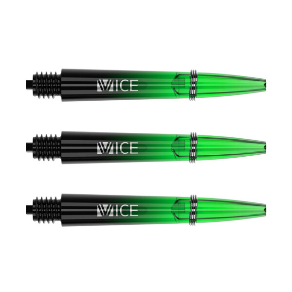 Vice Shafts-Black/Neongreen 35mm (3pcs/Set)