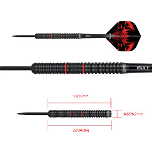 Jim williams Signature Dart HD Steeltip 24g