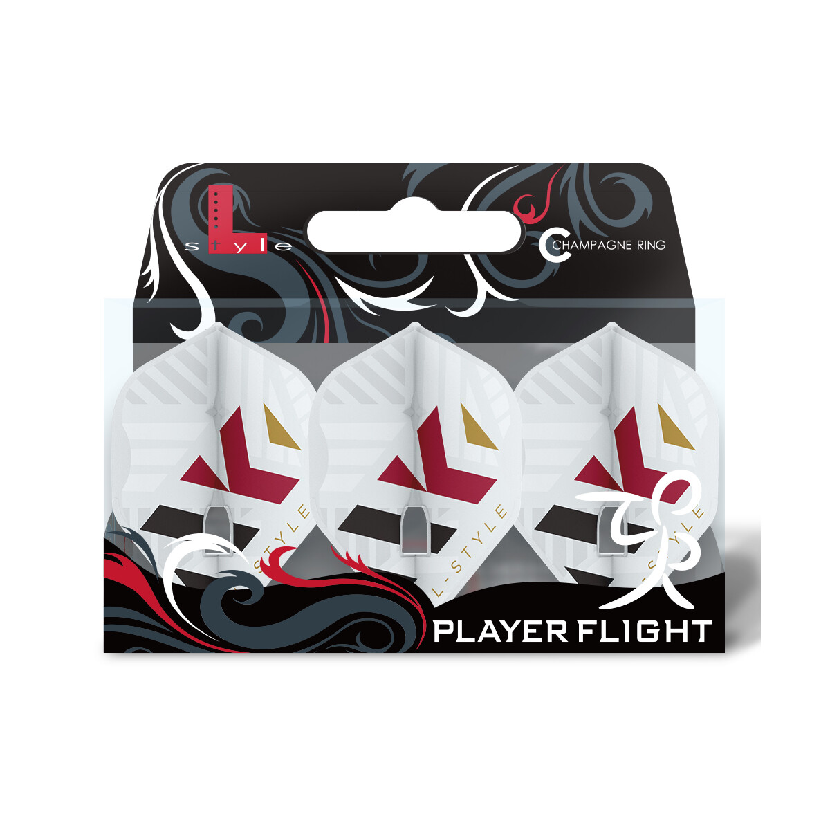 L -Style Signature Flights - Nico Kurz v2 L1Pro - White