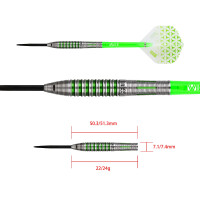 Lukas Wenig Dart V1 (R2 Interchange) Steeltip 24g