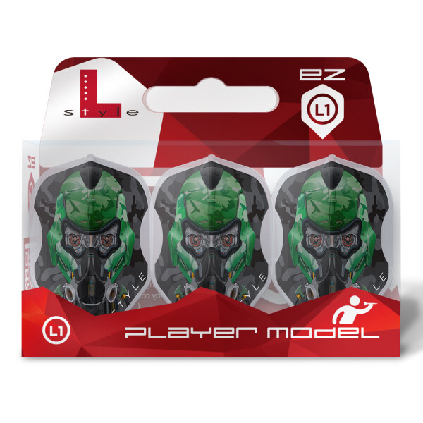 L -Style Signature Flights - L1EZ Berry Van Peer v4 Type B Clear White