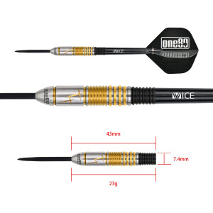 Tung Suk Steeltip 23g (Black/Gold)