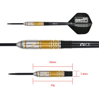 Tung Suk Steeltip 23g (Black/Gold)