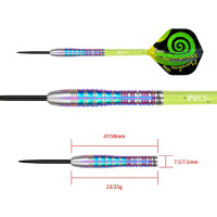 Chameleon Sodalite Steeltip 25g