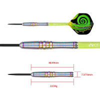 Chameleon Citrine Steeltip 22g