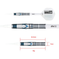 Kaori Miura Signature Dart Blue Softip 18g