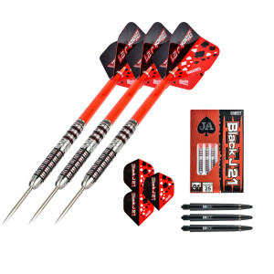 Black J 21 - 01 Steeltip Dart