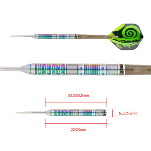 Chameleon Azurite Steeltip