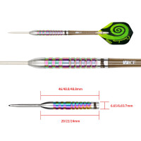 Chameleon Saphire Steeltip