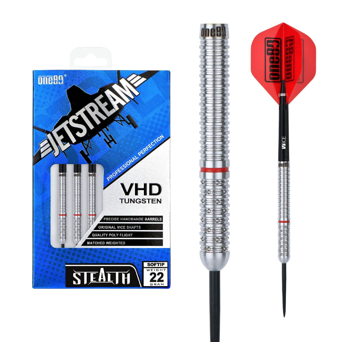 Jetstream Stealth steeltip