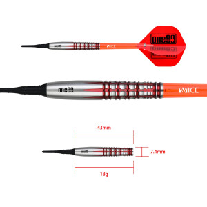 Takashi Masuoka V2 Signature Darts Softip