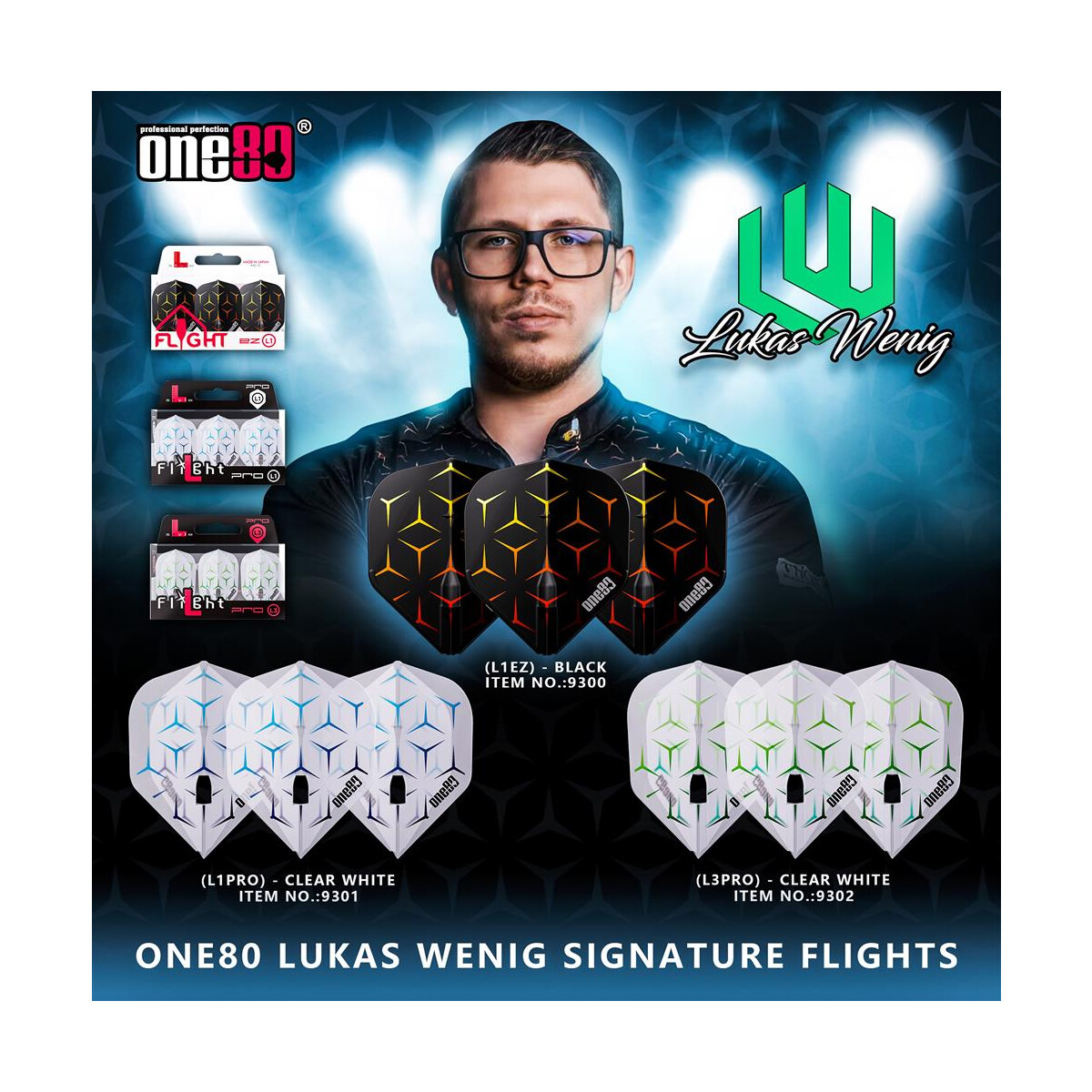 One80 Lukas Wenig Signature Flights