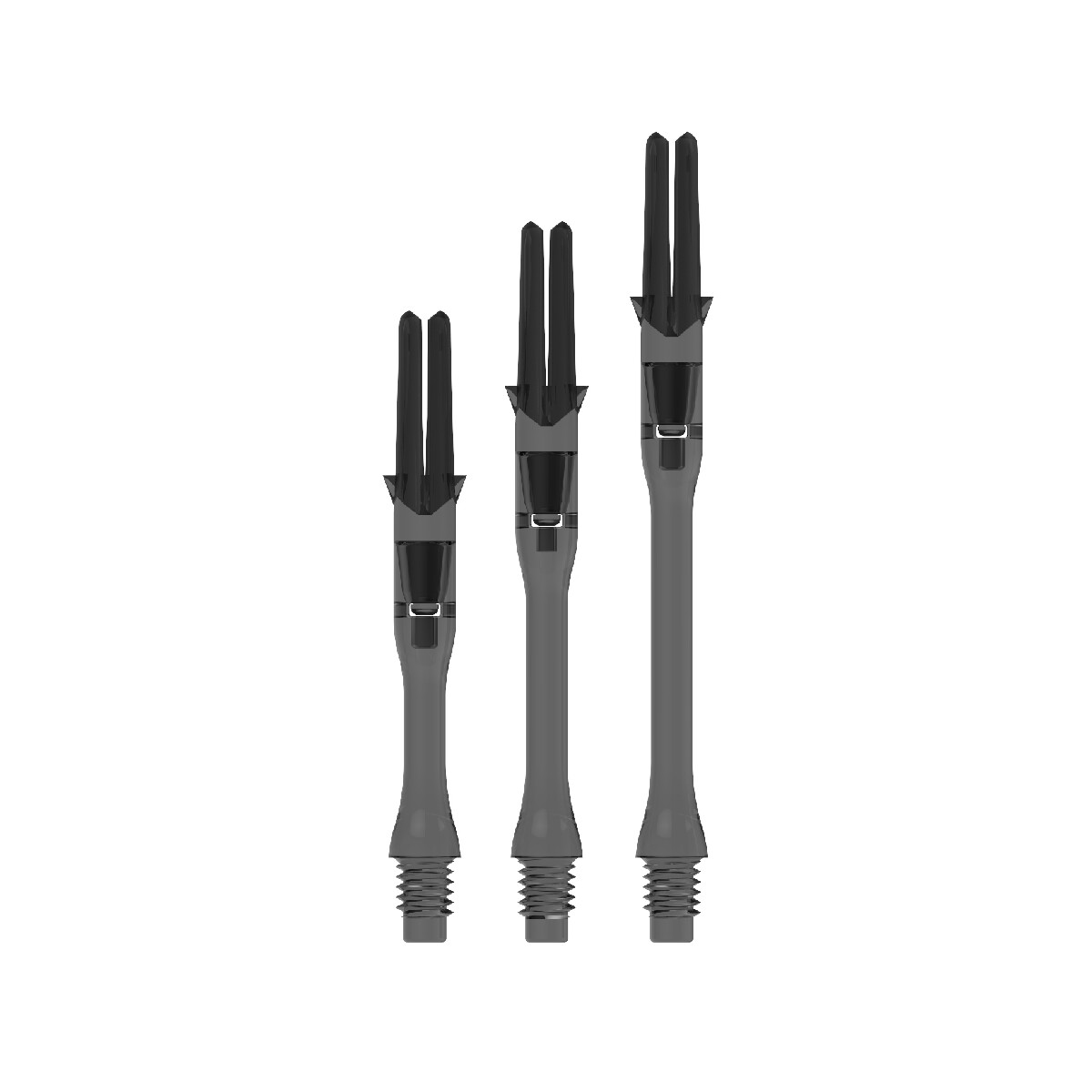 L-shaft Silent Slim (Spinners) - Clear Black