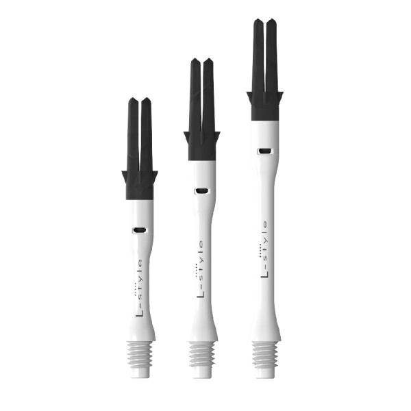 L-Shaft Carbon Silent Slim (Spinners) - White